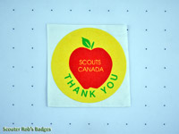Click to enlarge Scouts Canada Thank You